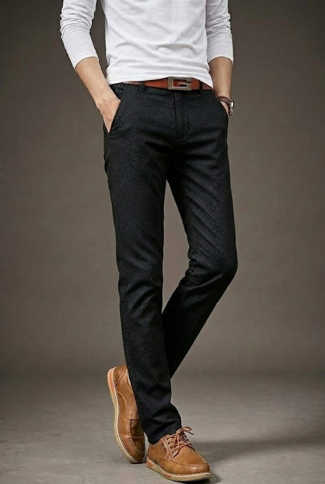 Ciro - Men's Casual Slim Fit Cotton Linen Trousers