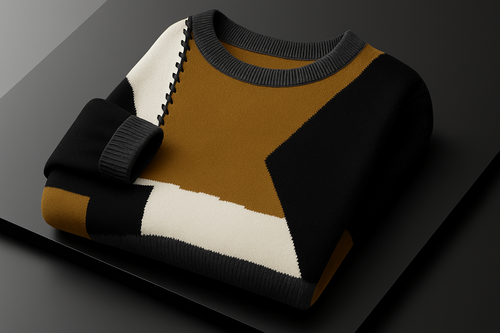 Giovanni - Tumeric Vintage Men's Knitwear Sweater